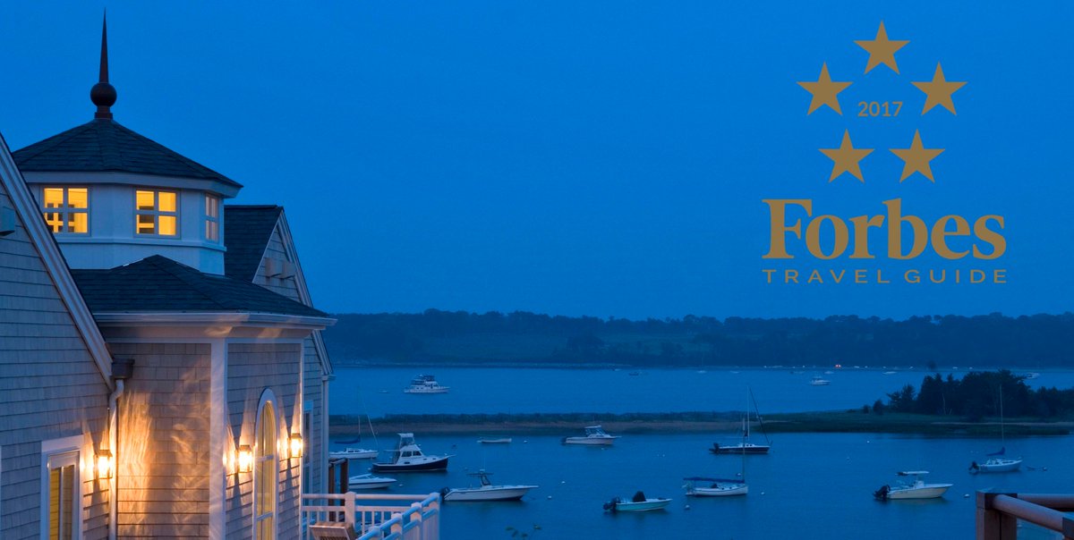 Wequassett's tweet photo. We are thrilled to announce we have again received a 5 Star award from @ForbesInspector, only hotel on Cape Cod to receive this distinction! https://t.co/lEfJoeRR9h