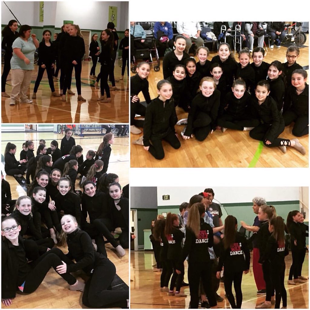Soul2SoleDance's tweet photo. Performance Team spent President's Day performing for the residents of Lamb's Farm! The girls then taught them some dance moves!  #dance https://t.co/ZaTjWAmHDW
