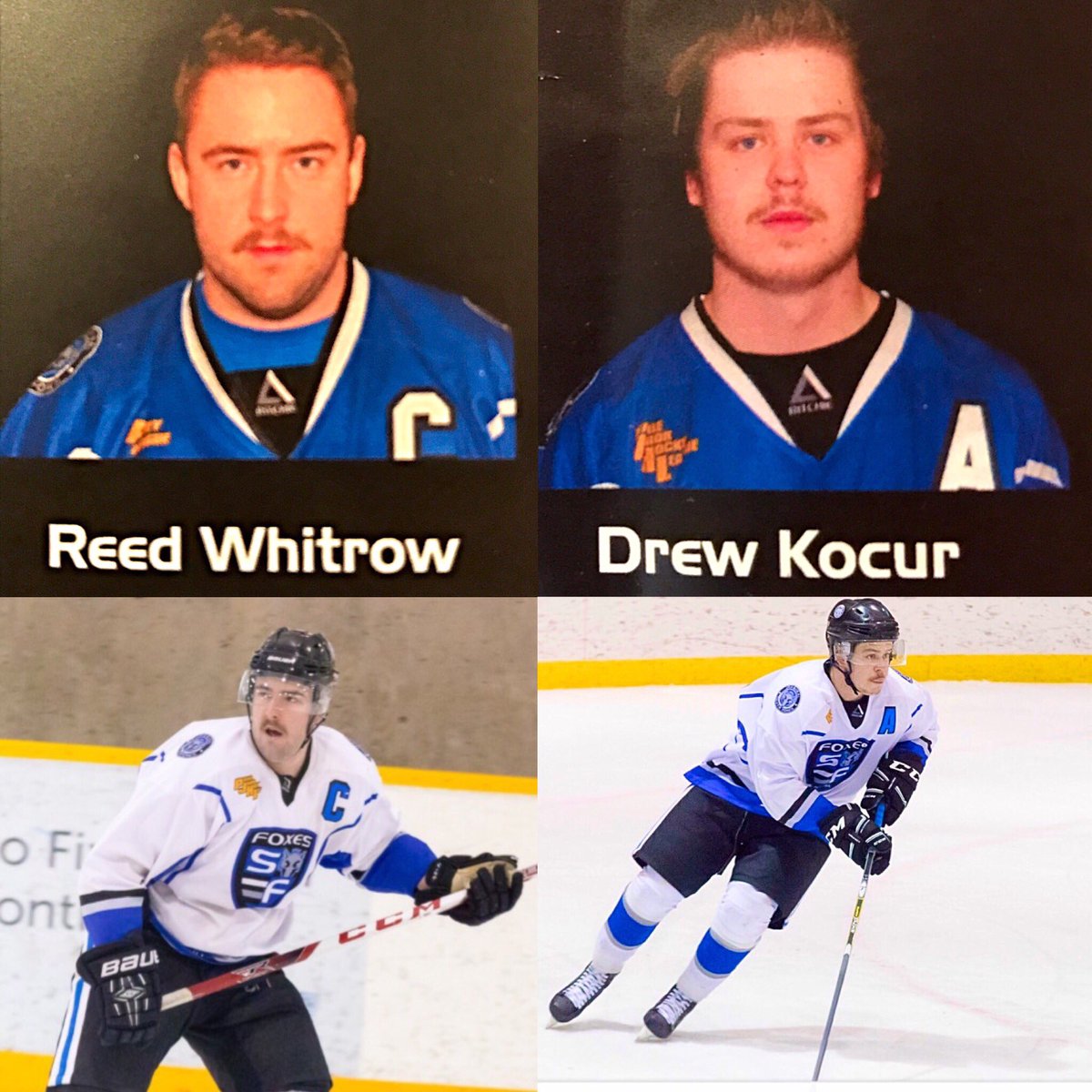 JrB_SilverFoxes's tweet photo. We would like to wish these two the best! #foxesforever #teamfirst @ReedWhitrow @DKoc20 https://t.co/H2UvLvH3nB
