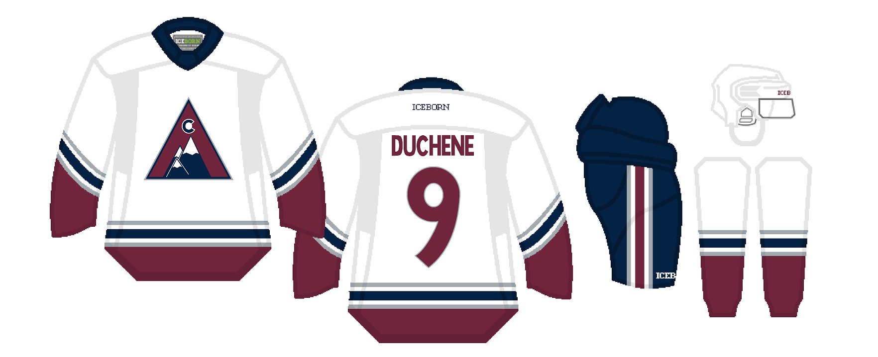 NHL Logo Concepts в X: „Uniform concept I made for @Avalanche