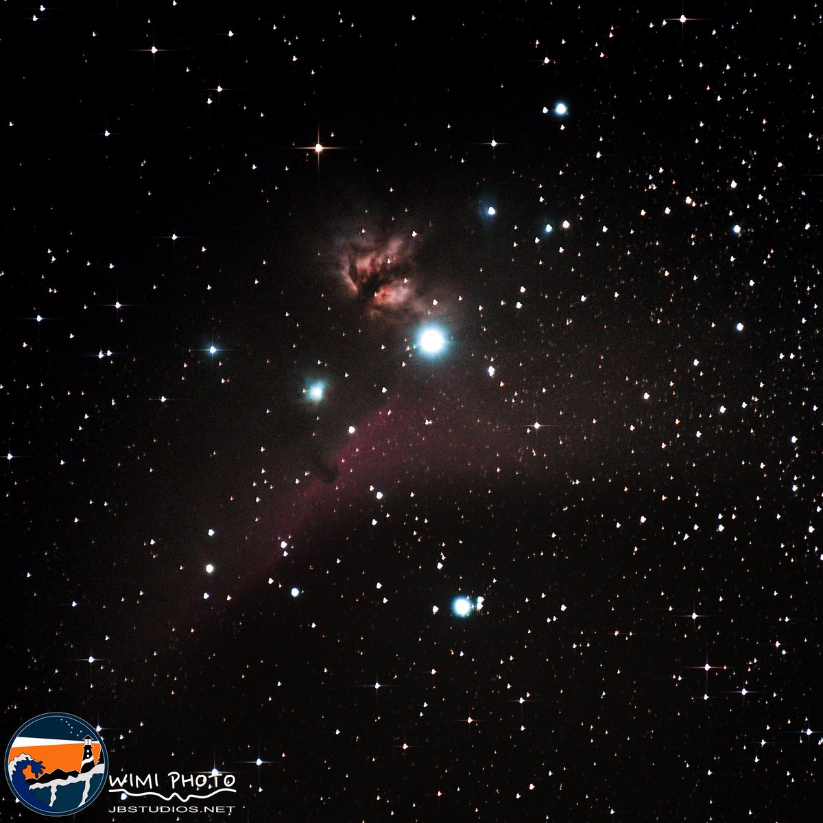 yooper1981's tweet image. deep space objects 🚀 #flamenebula and #horseheadnebula #Astrophotography #amateurastrophotographer
