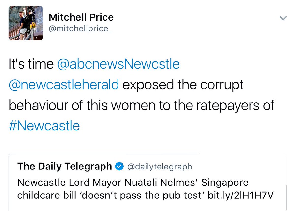 lakemacresident's tweet photo. @mitchellprice_ it's a bit rich you calling for someone to be exposed for corrupt behaviour. Have you forgotten?  I haven't. https://t.co/EkWvcCdvL1
