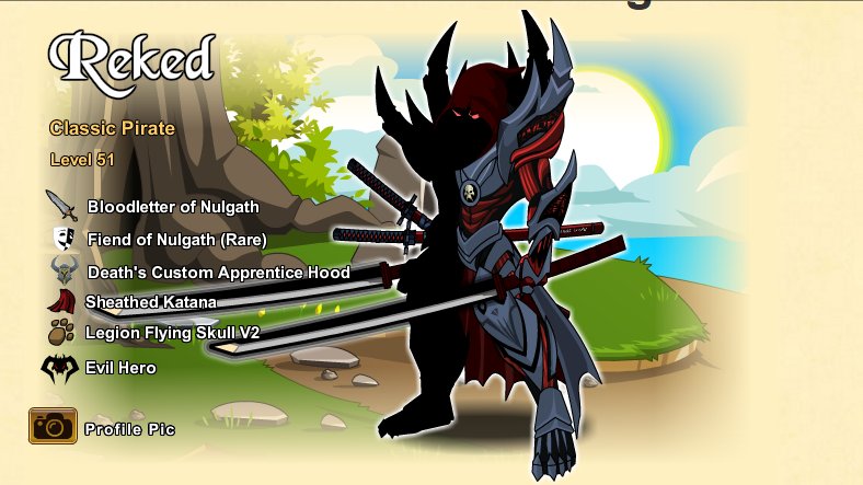 Legion DragonBlade of Nulgath - AQW