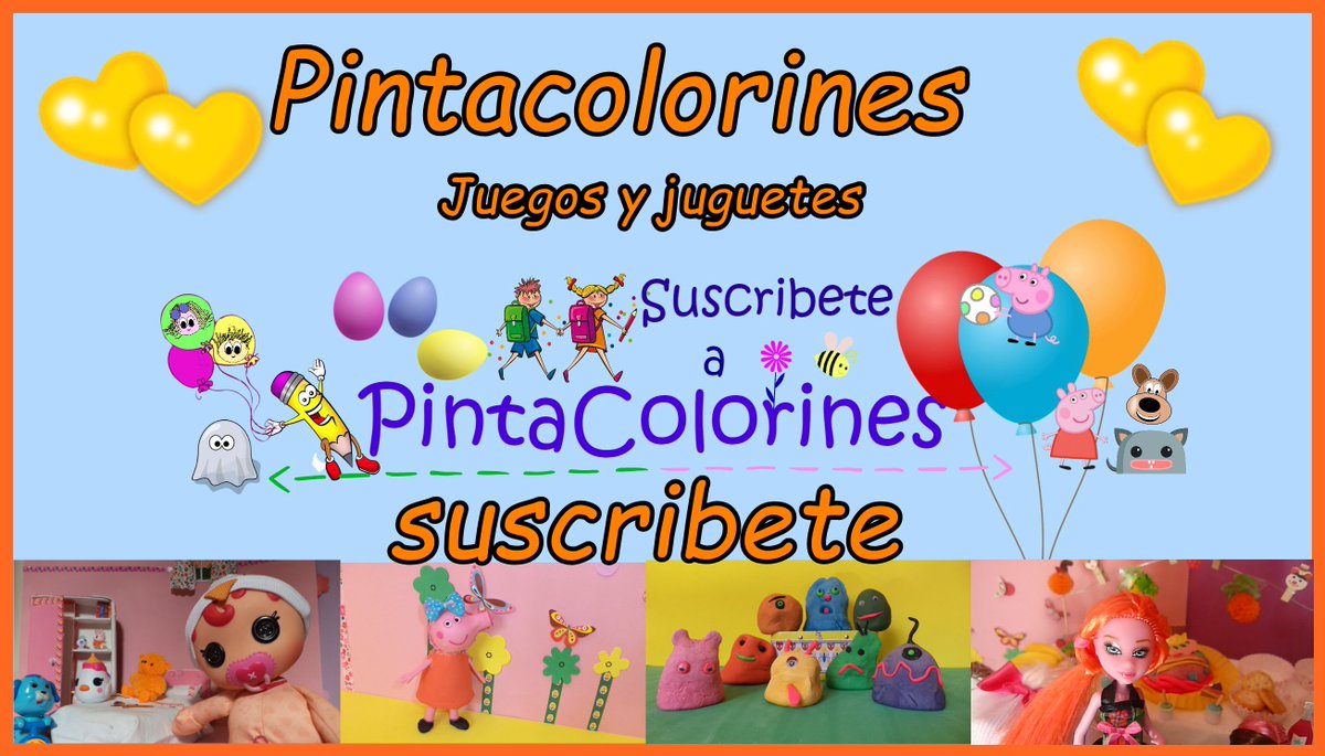 youtube.com/c/pintacolorin… #canalesparaniños #canalesinfantiles #peppapig #georgepig #pollypocket #lalaloopsy #barbie #patrullacanina
SUSCRIBET