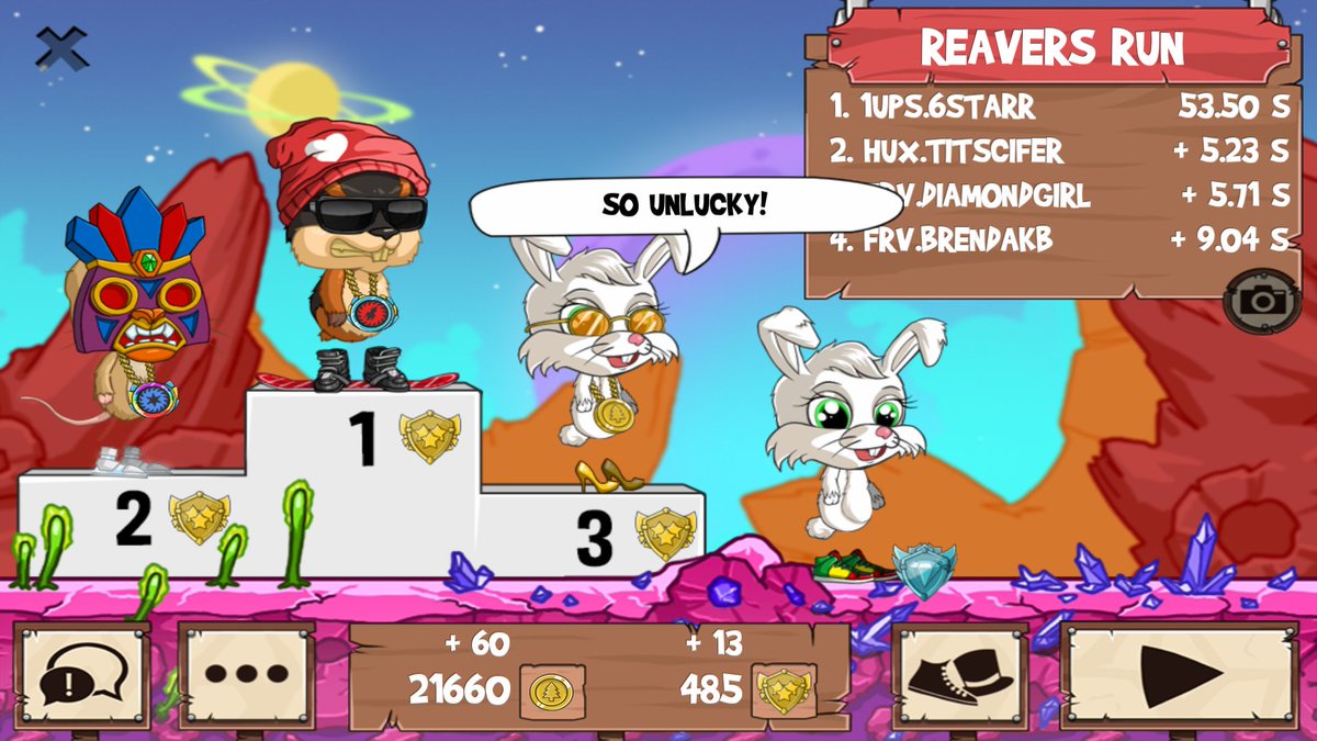 BarsHammond's tweet photo. Get on my level, son! #funrun2 #TITSCIFER #diamondgirl #BrendaKB https://t.co/7Qk5XzymLn