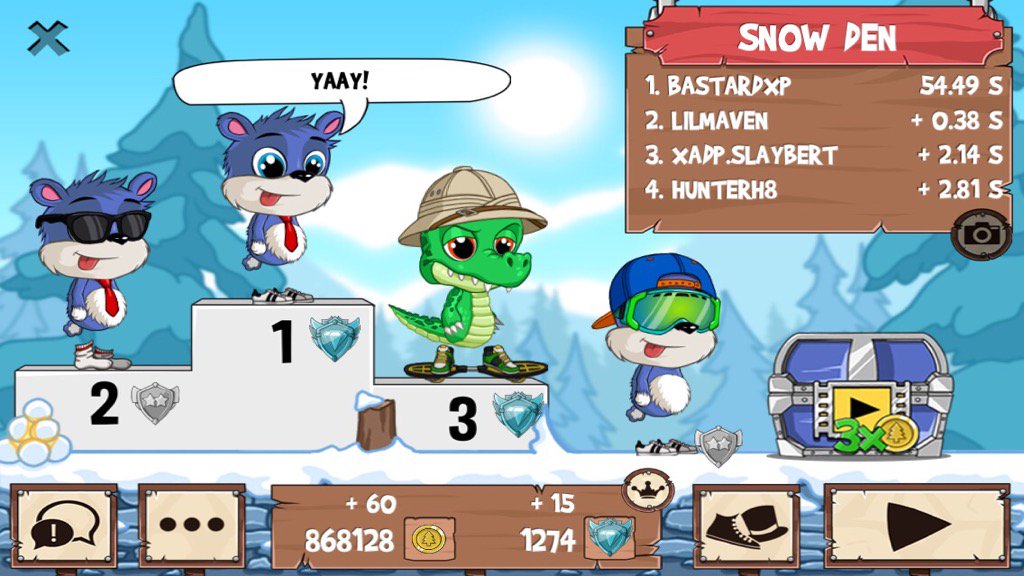 _just_bastard's tweet photo. All those guys just got washed #funrun2 #LilMaven #Slaybert #Hunterh8 https://t.co/NoOAtzDjan