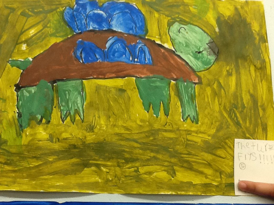 learnwithmrsle's tweet photo. We were inspired by Norval Morrisseau paintings. We started our own paintings. These paintings tell a story. @jmklearn https://t.co/emjhOucXeN