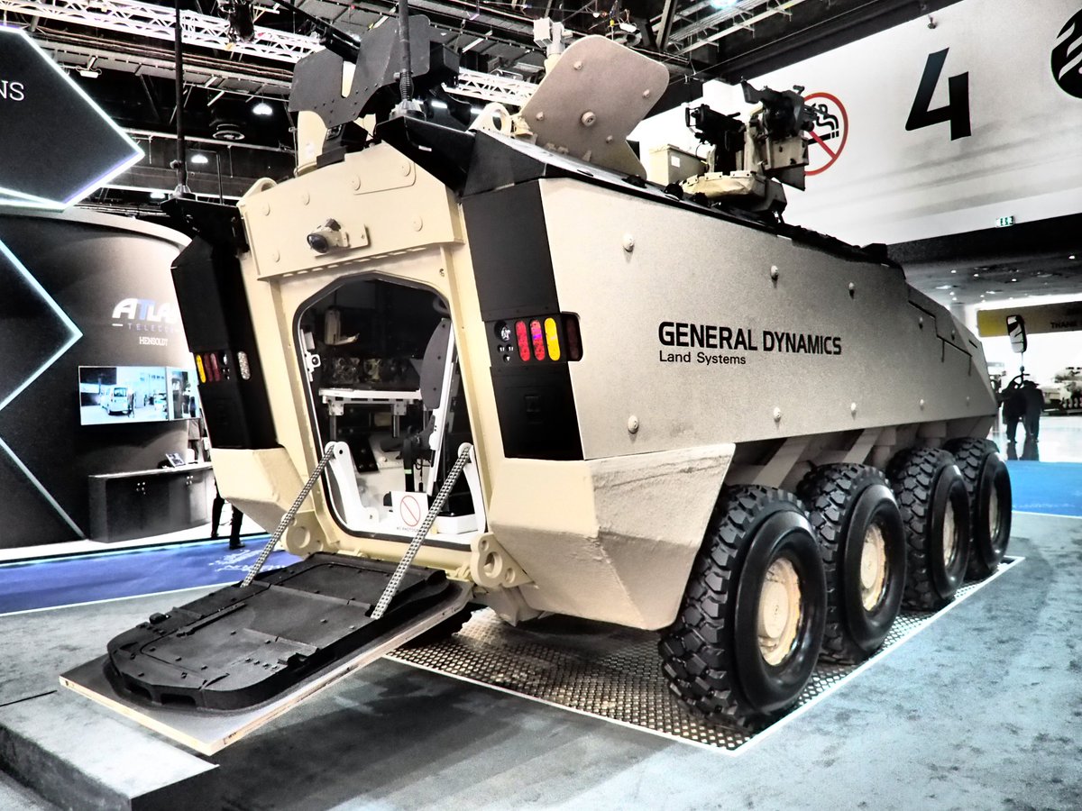 LACROIX_Defense's tweet photo. #GalixAOS from #LACROIX_Defense presented on the #GDLS CP version of LAV 700. #SmartProtection #VehicleSurvivability @IHS4DefRiskSec https://t.co/NBZvNbAAHz