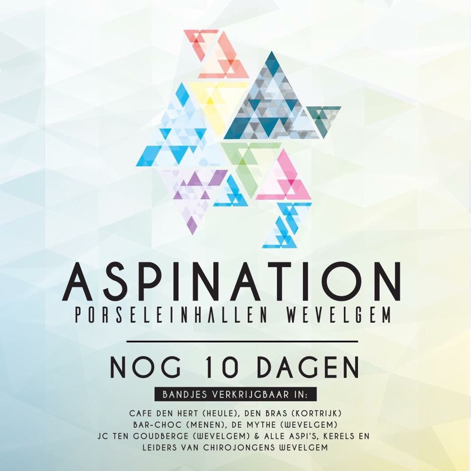 emielvermeersch's tweet photo. tis nog ma 10 daagskes #aspination https://t.co/HGjpqrBYTD
