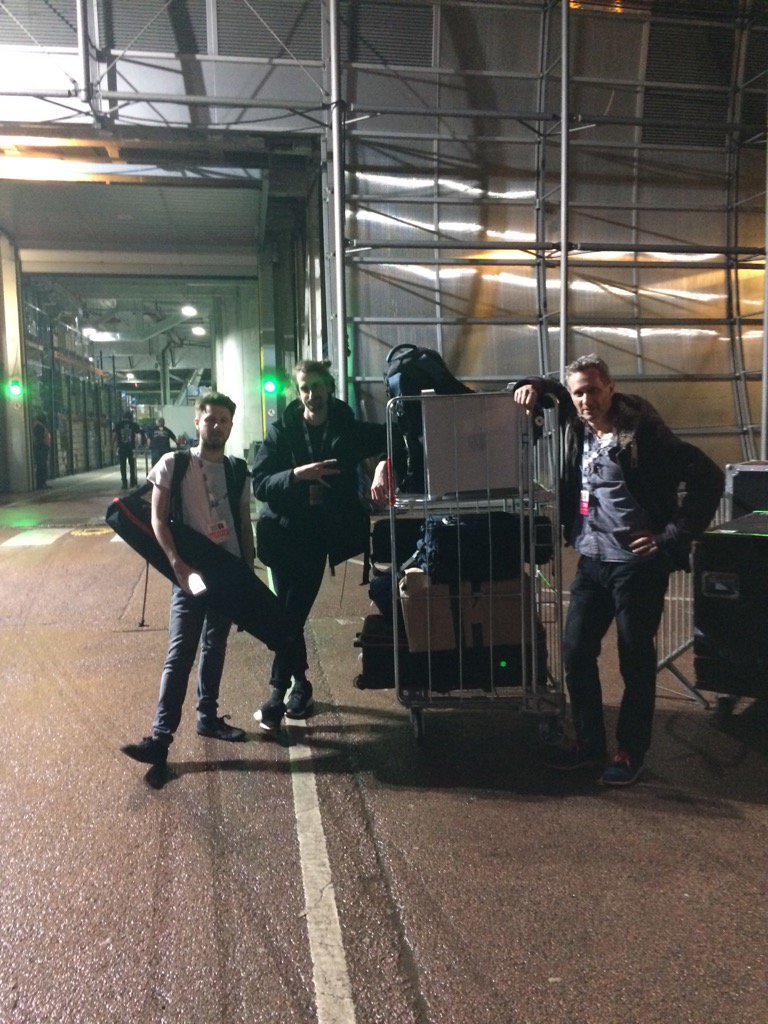 The stay still production team at the BRITS for <a href="/itvstudios/">ITV Studios</a> w @hangfour