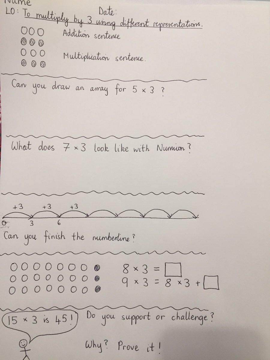 loopylouisep's tweet photo. Do they get it? Do they really get it? Procedural / conceptual variation #WmprimaryB #GLOWmaths https://t.co/n8DawWlueA