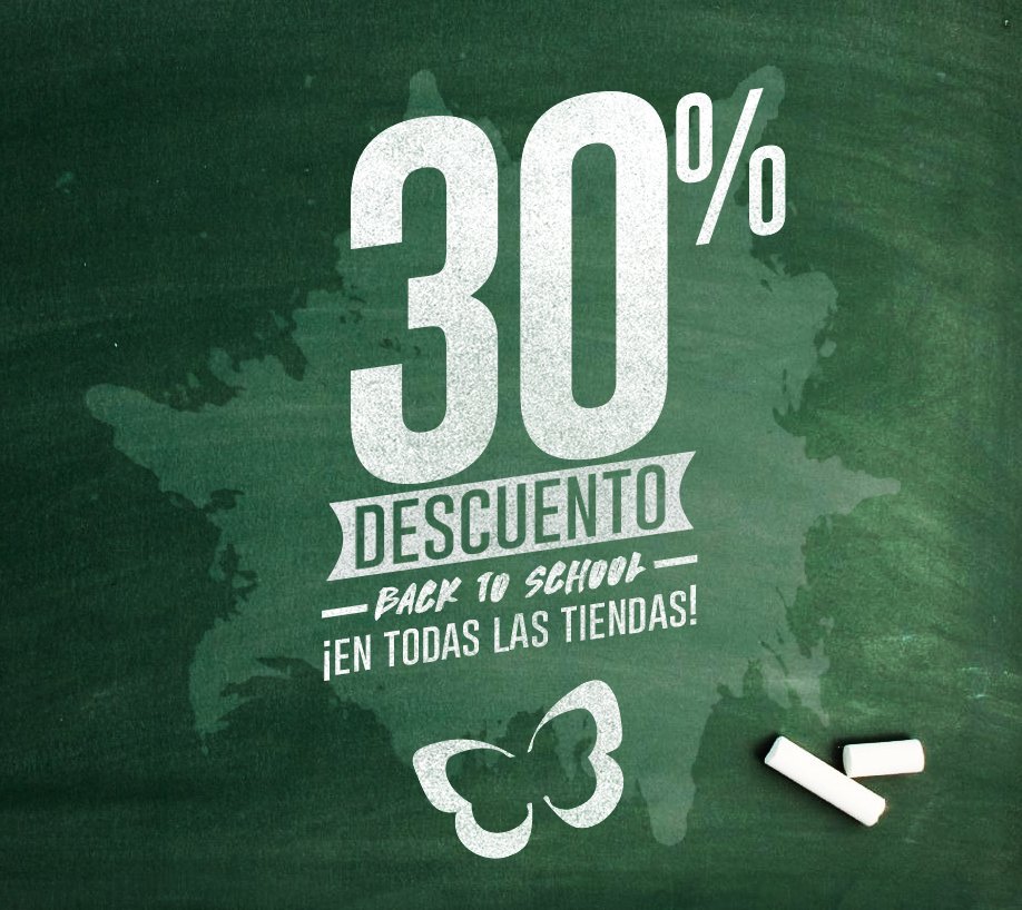 Efesis_CL's tweet photo. Desde mañana encuentra el #PerfectLook para la vuelta al colegio, con un 30% de descuento ¡En todas nuestras tiendas! https://t.co/W59ALz6BIJ