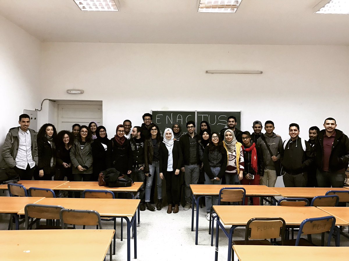 EnactusFSTT's tweet photo. Nous remercions Omar Moutei et Mouad Belghiti pour leurs conseils à propos de nos projets lors du cycle de visite Enactus Morocco #enactus https://t.co/xFCoOSzKno