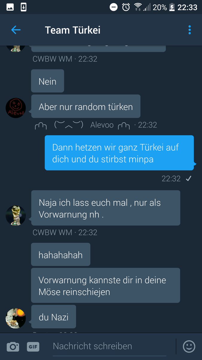 Malek_HD_'s tweet photo. Wenn @MinpaBW in seiner eigenen Gruppe von #kanacks gemobbt wird... @alevoorg @ATSKIRyu @KnockbackBaatu @_Vapeee https://t.co/PQ5zXhx5vP