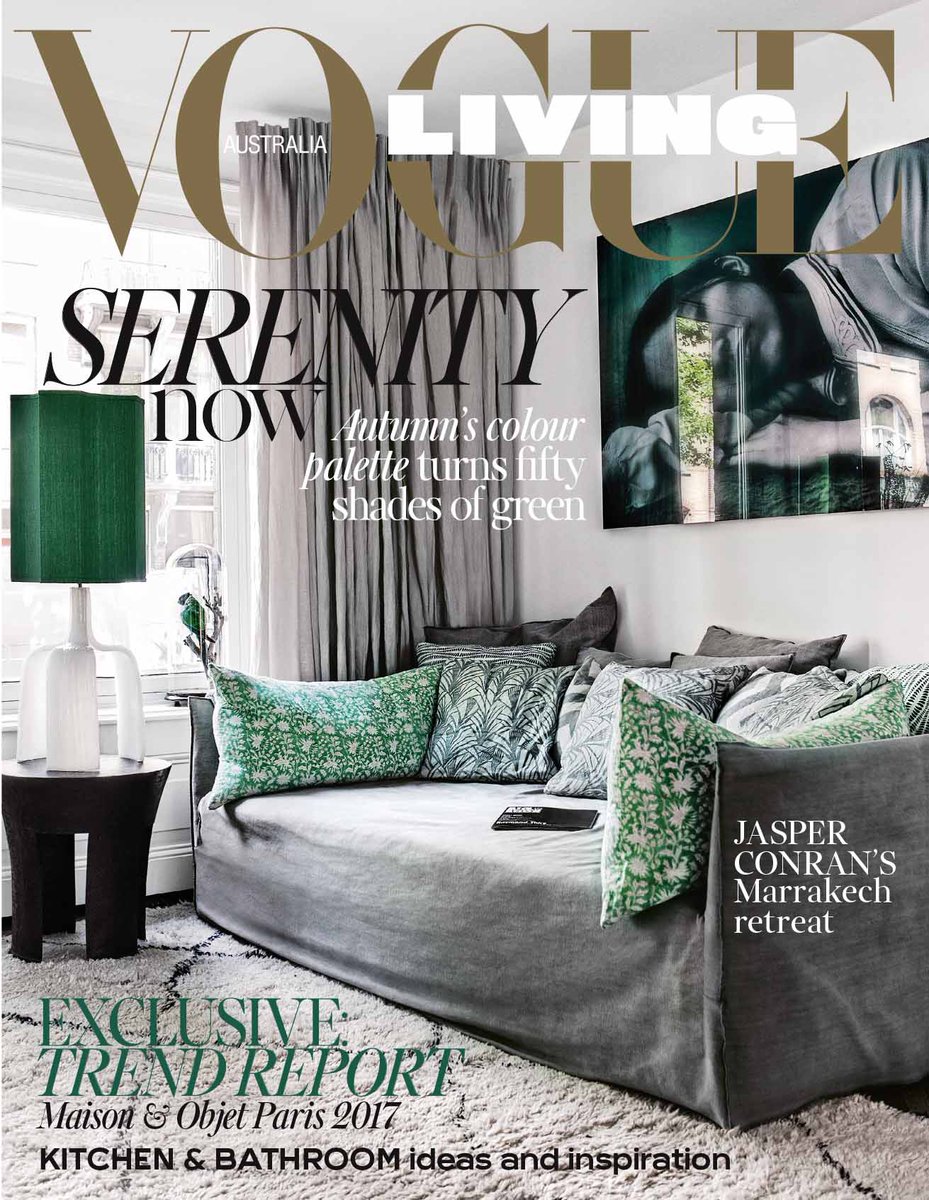 VogueLiving's tweet photo. The March/April issue of Vogue Living is one sale now. See more: https://t.co/xWWHqtwVjf https://t.co/1Pb1M3JUCC