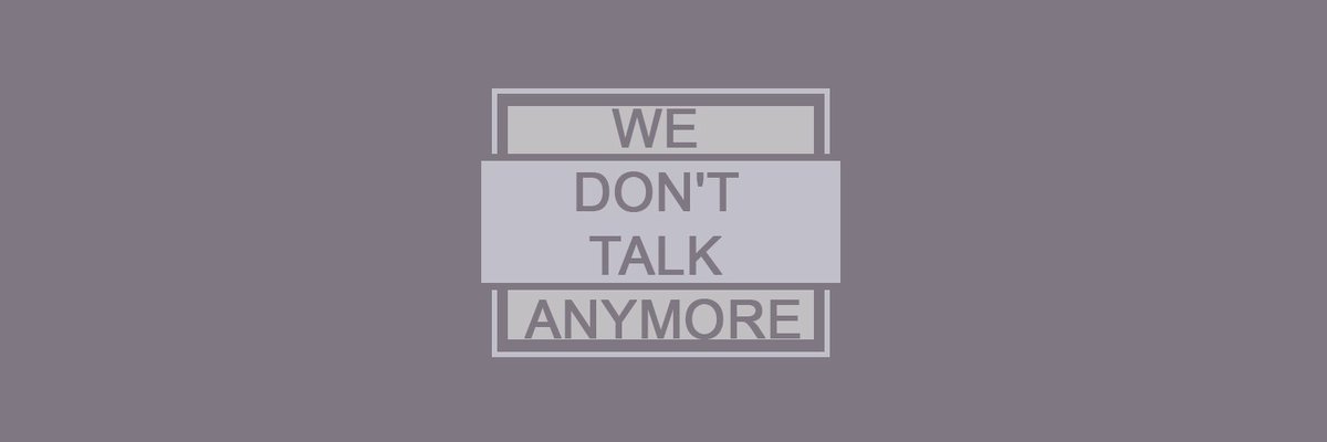 gheaderly_'s tweet photo. ⋰╹twitter headers #gheaderly ☇╻⋰
◖◜ Charlie Puth - We Don't Talk Anymore ◞◗
— ( https://t.co/3VpkodUdnW ) —
#แจกเฮด #พื้นที่โปร, rt ตามทัก https://t.co/5LBA6QnCtk