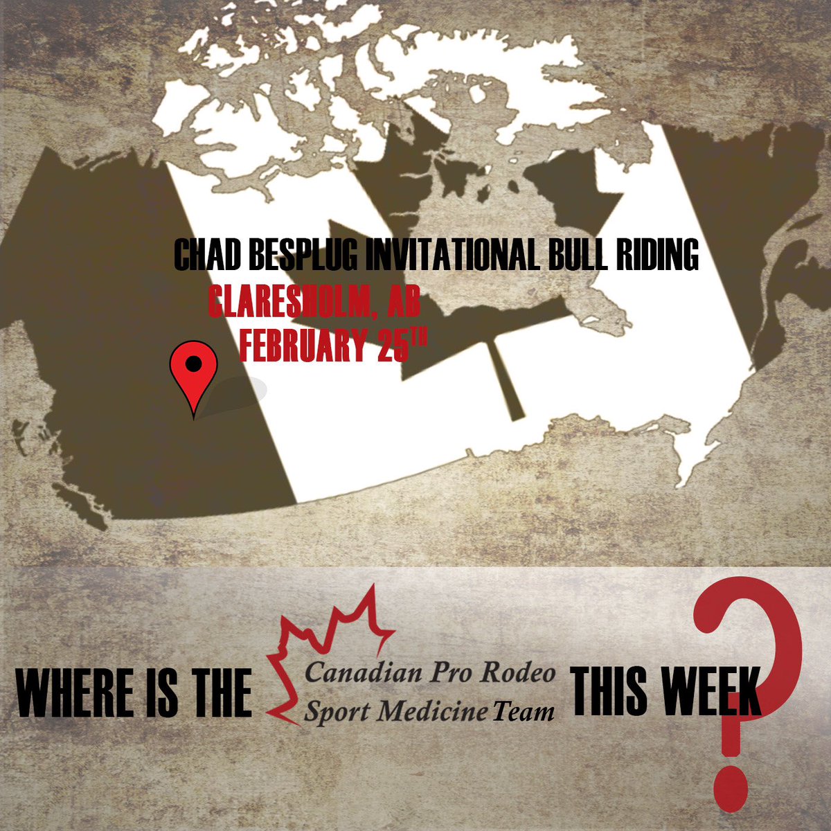 CPRSMT's tweet photo. Come see us in action in Claresholm, AB @ALPHABULLEVENTS @Chad_besplug Invitational Bull Riding @pandaHAUSrodeo #pandahausrodeo https://t.co/j3uUw0PHZ5