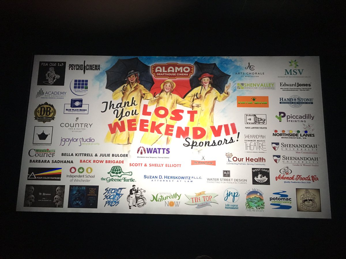 sidewalksiren's tweet image. #LostWeekendVII sponsors!!! Cool kids in the the corner! #BottomRight @ITMODcast