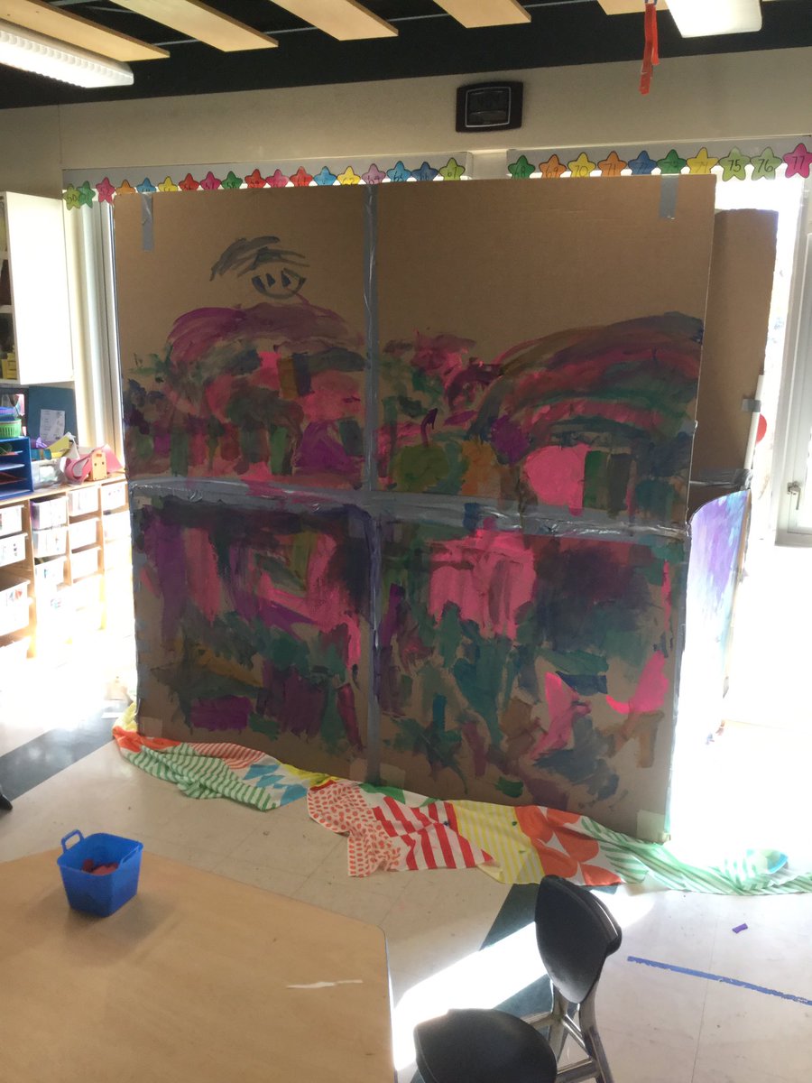 Mini_Makers's tweet photo. Day 1 of exterior hotel painting completed by the PreK mini-makers. The smile painted on the top sums up our day in our #Makerspace https://t.co/zlqOUIi6h6