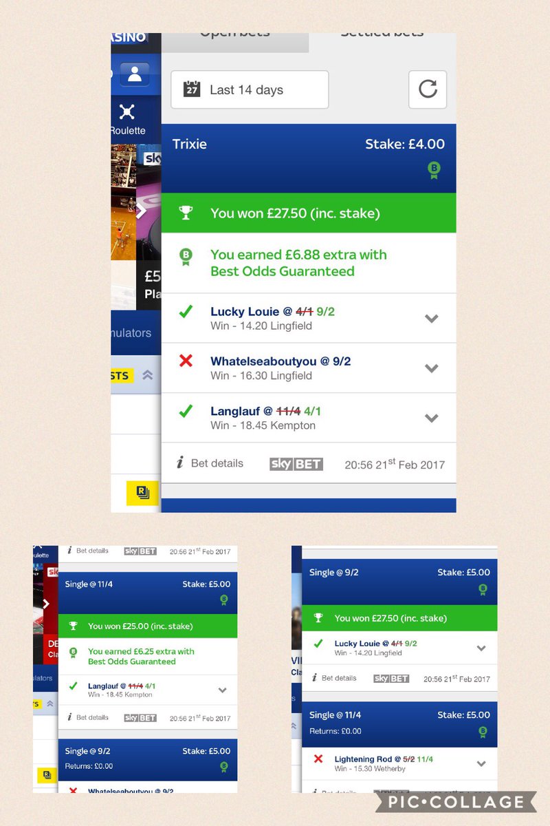 michael keefe (@michael__keefe) on Twitter photo Is that another day of profit? I think so 🙄 - cheers <a href="/TapNaps/">TapNaps Tips</a>! Love this guy. #trixie #singles #bankroll #slowlybutsurely Is that another day of profit? I think so 🙄 - cheers <a href="/TapNaps/">TapNaps Tips</a>! Love this guy. #trixie #singles #bankroll #slowlybutsurely