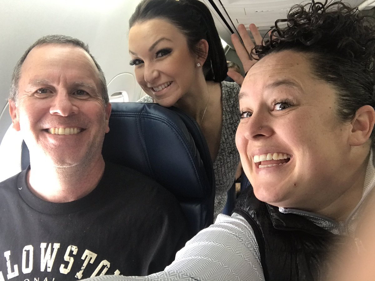 AdaParamedics's tweet photo. We're headed to the @EMSTODAY Conference in #SaltLake to accept an award for our #ABCsOfSafeSleep campaign. #AirplaneSelfie https://t.co/Gn2jH6Z2Br