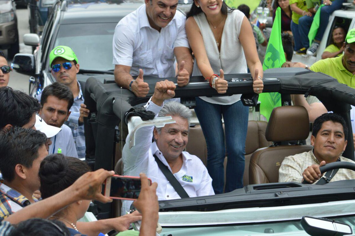 Lenin's tweet photo. Si hay una segunda vuelta lo haré con el mismo amor y dedicación, escuchando a la gente. Seguiremos con nuestra misión en todo el Ecuador. https://t.co/whzeq51spL