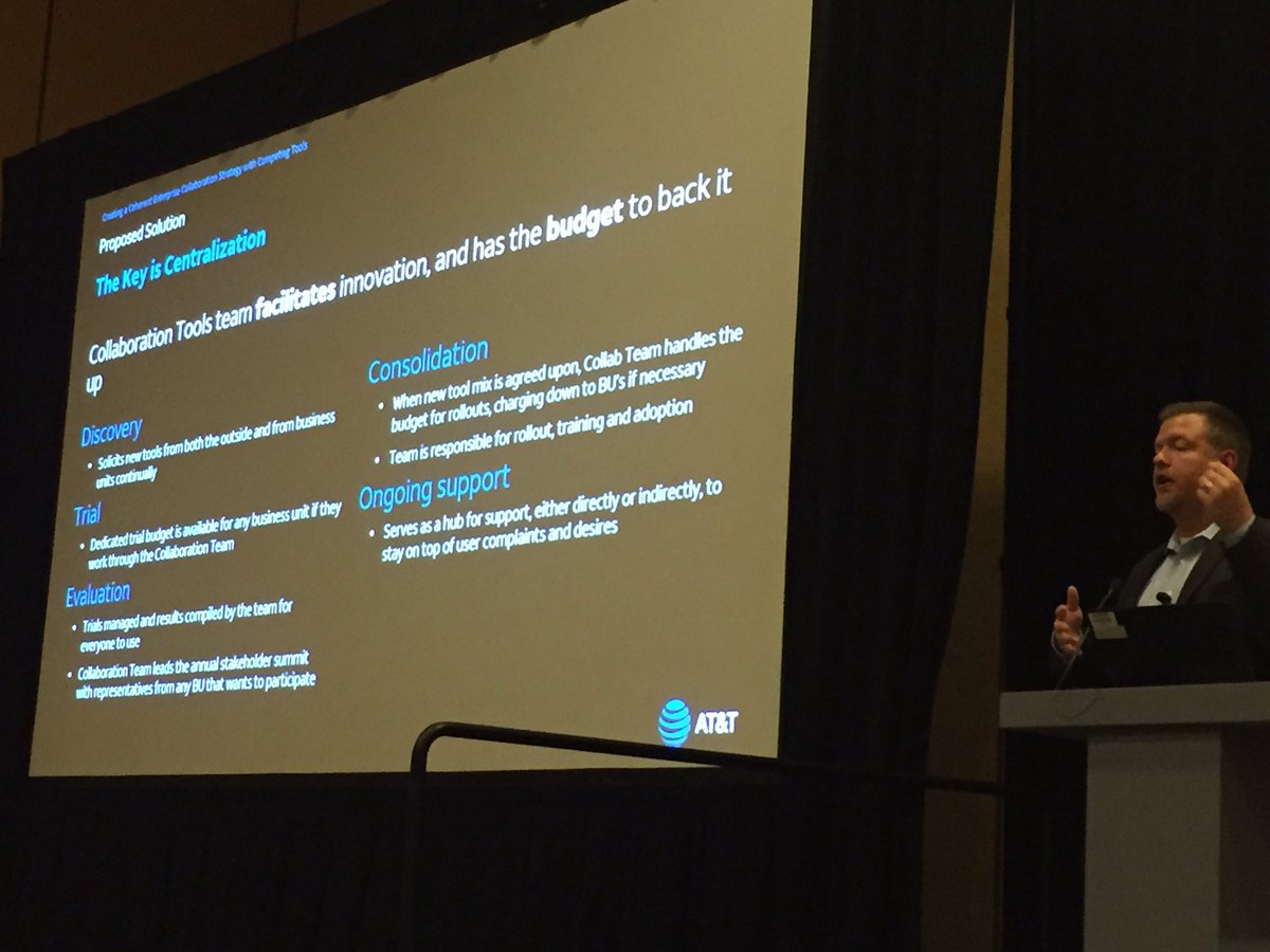olivas_mike's tweet image. Keys to success with collaboration - Centralization #IBMConnect