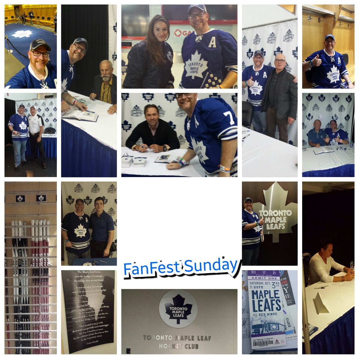 77kingofthereds's tweet photo. Collages Part 6 @MapleLeafs @TheFordFANatic Throwback To #TMLFanFest #TMLtalk #StandWitness #fansgofurther https://t.co/Gv1Qpp0Oie