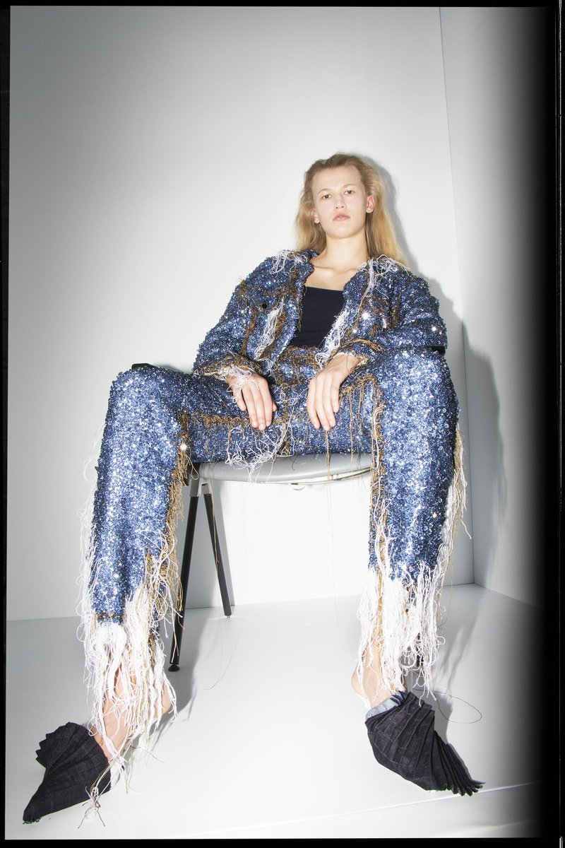 More like science project/gallery opening ⚗️ #FaustineSteinmetz's #AW17 scores an A+ in our #LFW book goo.gl/XAZ2hQ