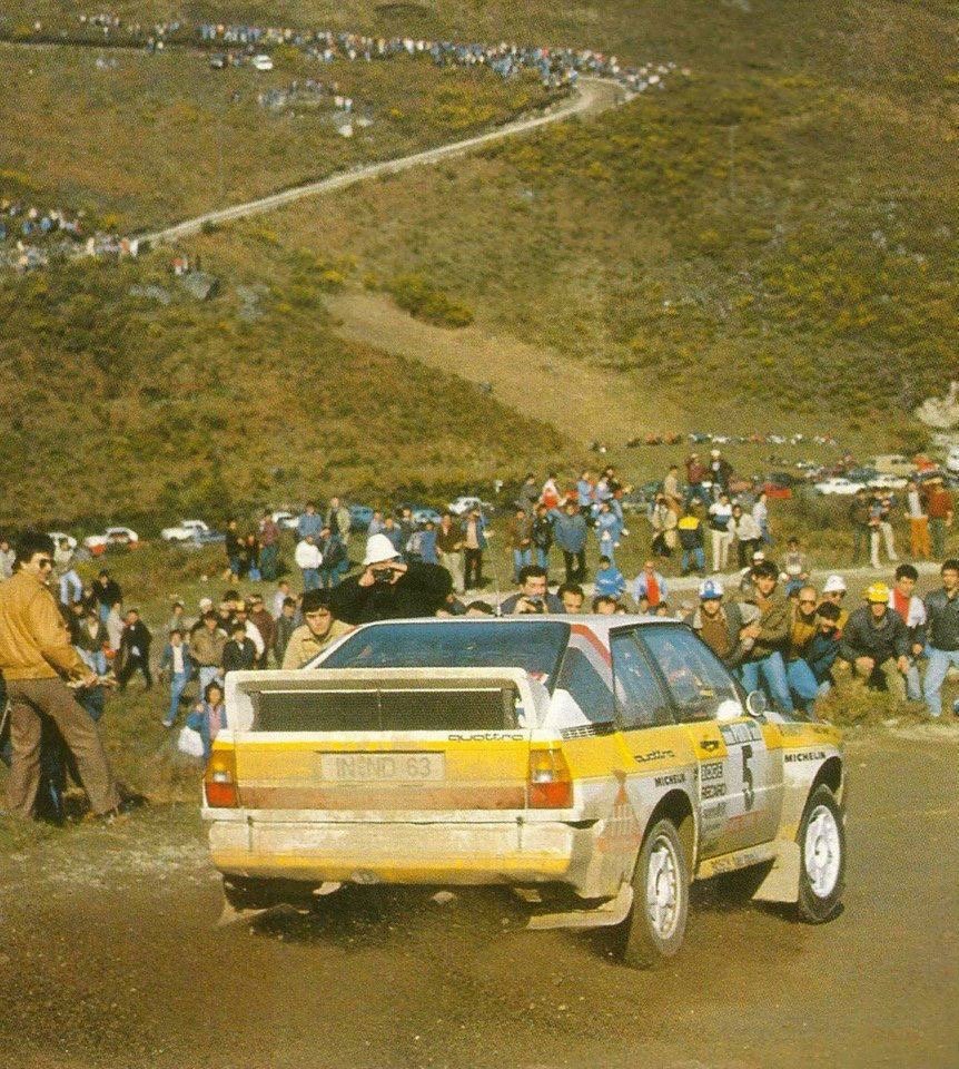Walter Röhrl-Christian Geistdorfer Rallye Portugal 1985