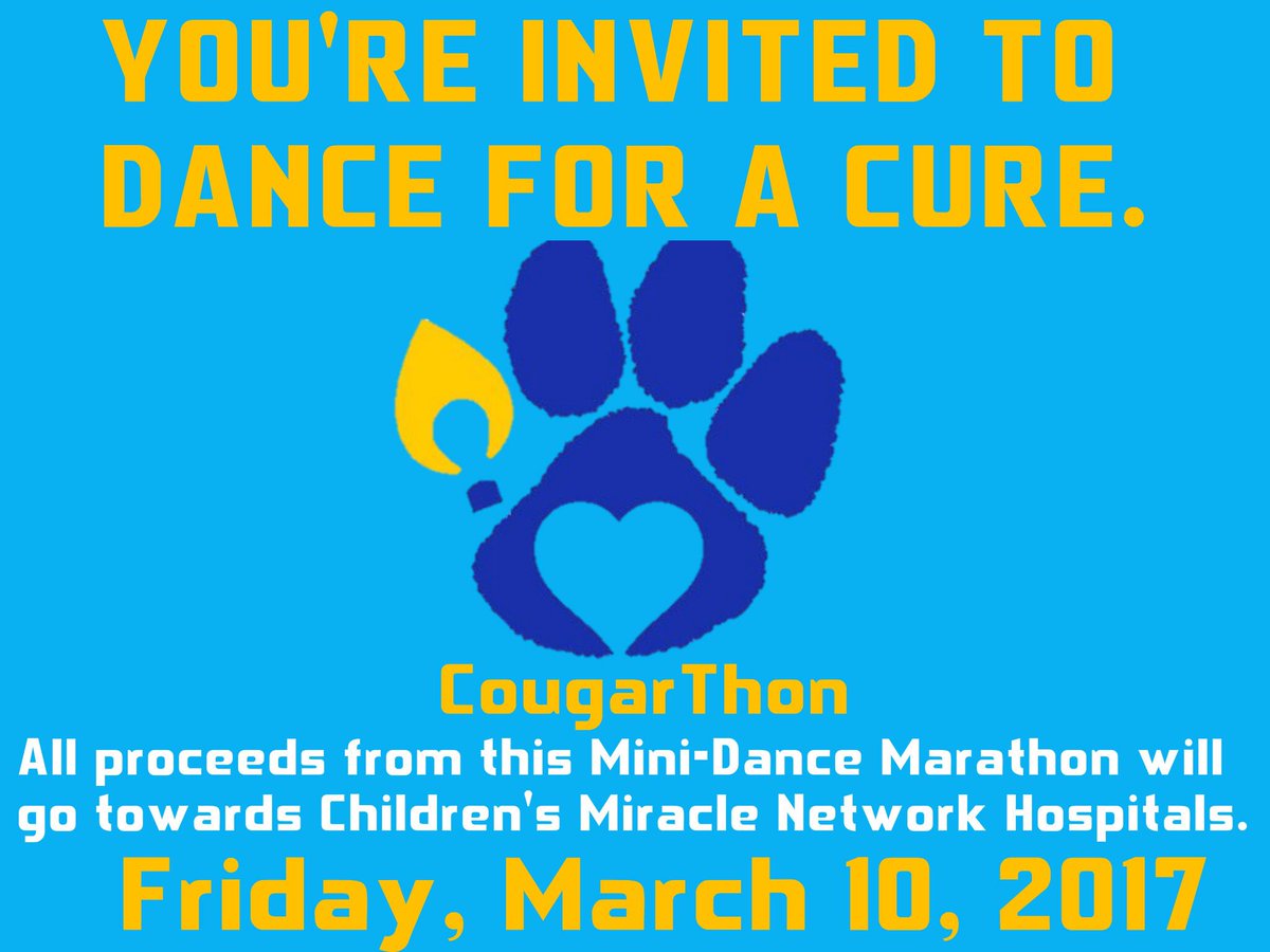 UHS CougarThon tweet media