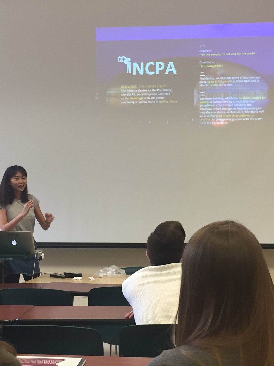 spartanACMMS's tweet photo. #Acmms students discussed their case studies on important cultural facilities around the world today #SpartansWill #Arts4All @CALmsu https://t.co/9uS9klYORv