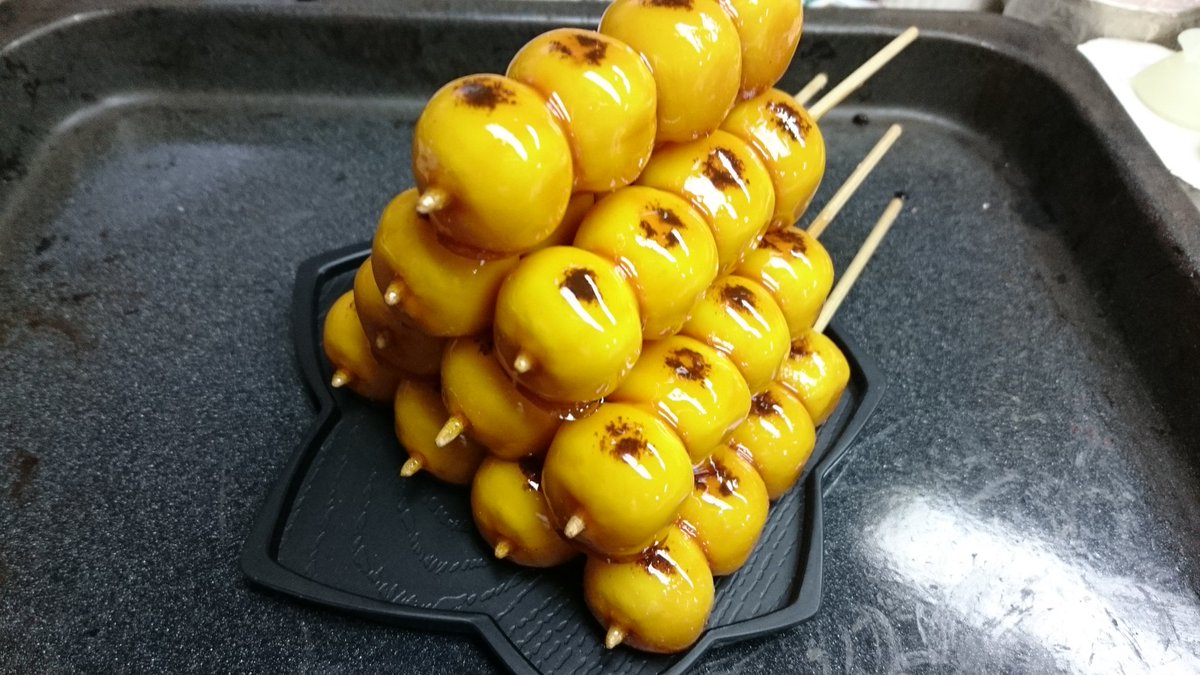 食品サンプル ながお食研 みたらし団子2本セット 食品サンプル 