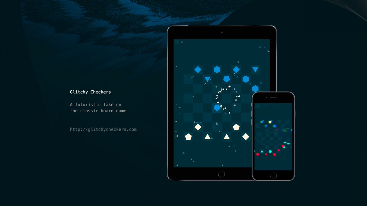 narfdotpl's tweet image. I made futuristic checkers for iOS called Glitchy Checkers. I think it’s a reasonably cool game.

GlitchyCheckers.com

👾 #gamedev