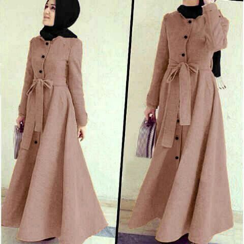 (READY,480gr) LEONA Coat Maxi Choco,hrg 68rb,bhn kaos tebal babyterri,kcg hidup ld 100-110 pjg 135 rok lebar+Obi