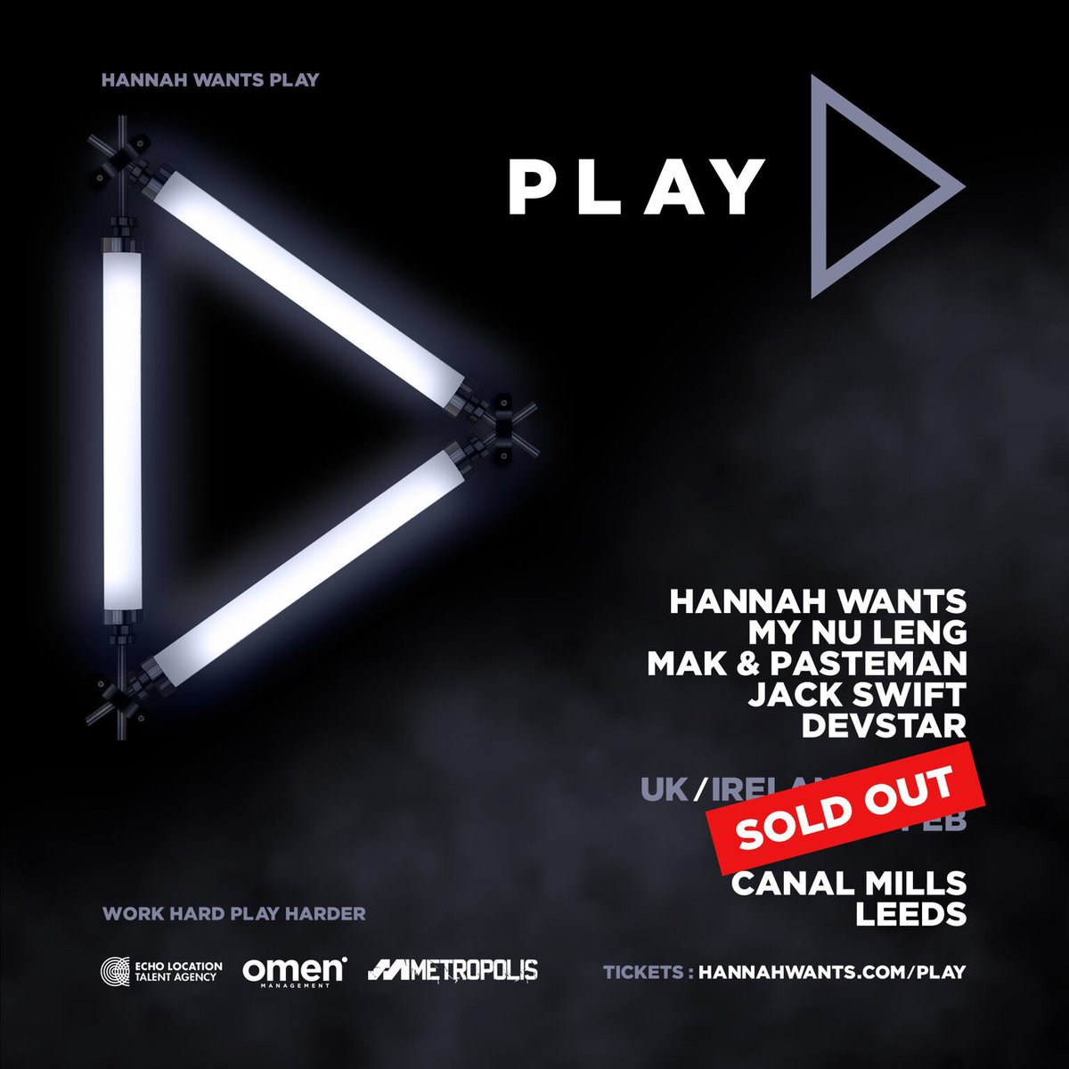 hannah_wants's tweet photo. Miss out on a ticket for PLAY in LEEDS on SATURDAY!?

I'ma give away all of my guest list so if you wanna come join the rave just RT this! https://t.co/JeZuG7sRwQ