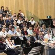 CBPFoundation's tweet photo. Day 2 #refugeealternatives @ozrefugeecounc conference kicks off. Proud to be major sponsors as part of our focus #accesstojustice https://t.co/pSeRb4WaFf