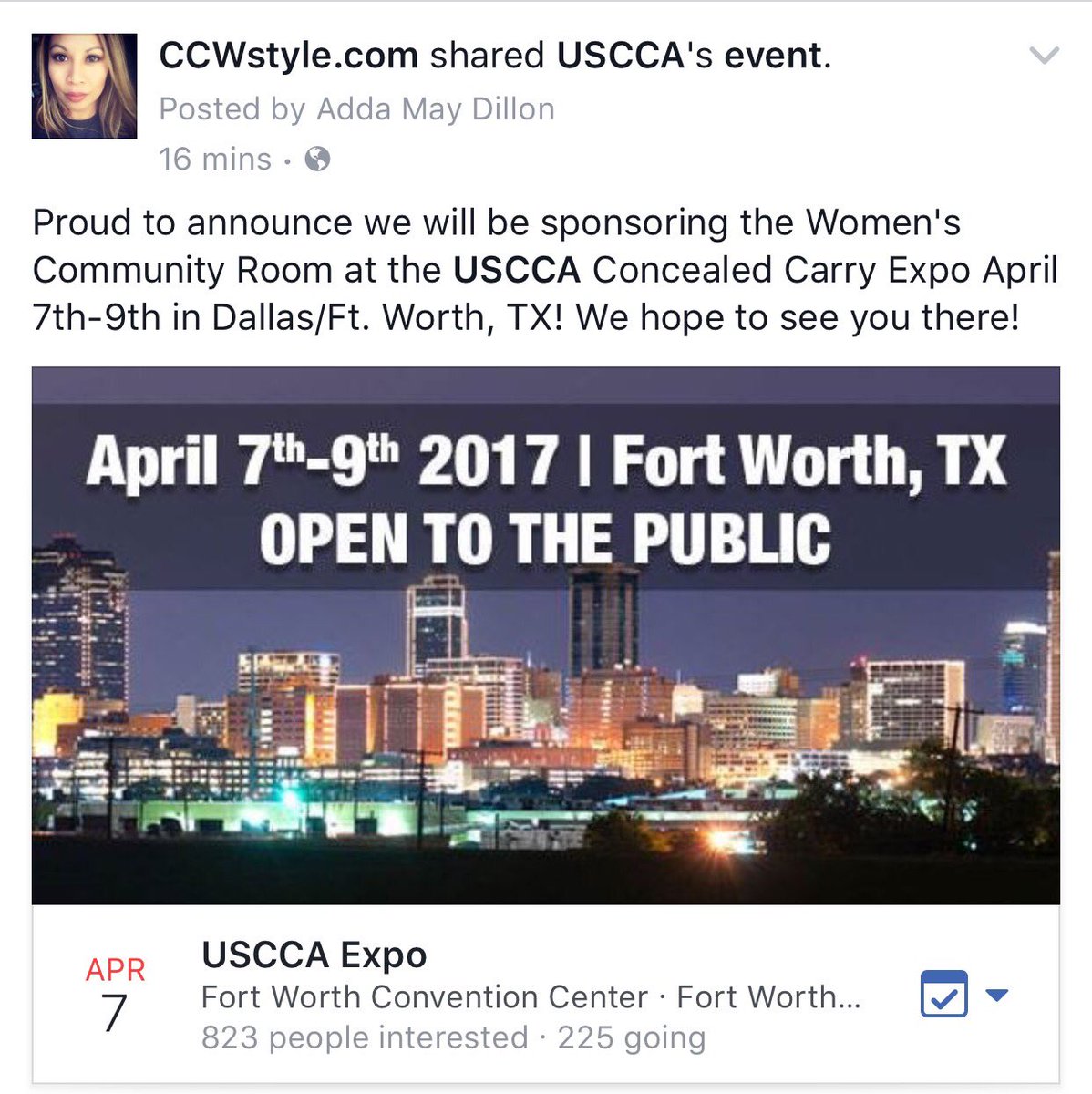 CCWstyle's tweet photo. @USCCA Concealed Carry Expo #concealedcarry #concealedcarryexpo #dallas #texas #uscca #guns #ccwstyle #defendthesecond #2a #2ndamendment https://t.co/5bVhMDtRze
