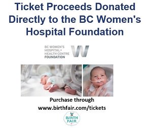 birth_fair's tweet photo. Support @BCWomensFdn  by purchasing your tickets for #BirthFair now!  Only $5 through our website https://t.co/ozcDBDtD4I  #nicu #preeemies https://t.co/uB31eh3o0I