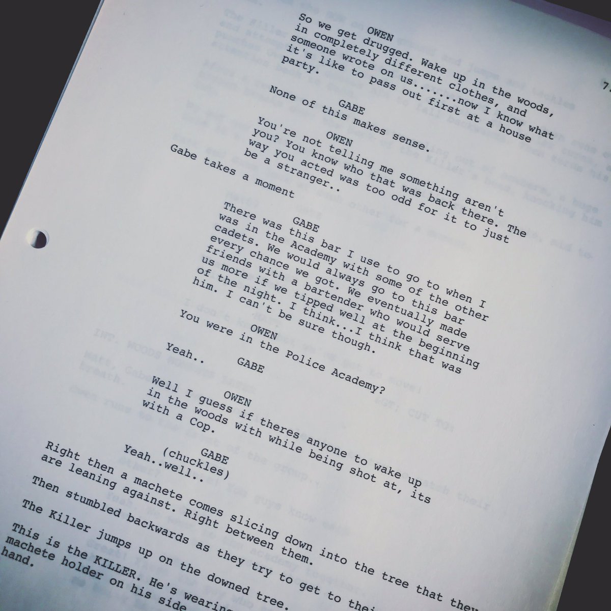 Vigilant_Ent's tweet photo. Script in hand! #script #bts #letsmakeamovie #writerslife #screenplay #featurefilm #tableread #actors #director #directorofphotography https://t.co/MnyIWPkUVt