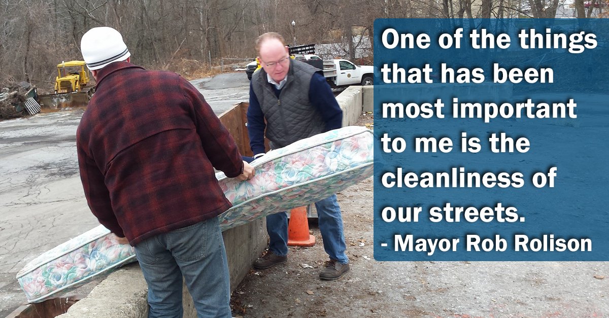 Making our city cleaner continues to be an important component of the revitalization of this city.... medium.com/@RobRolison/po…