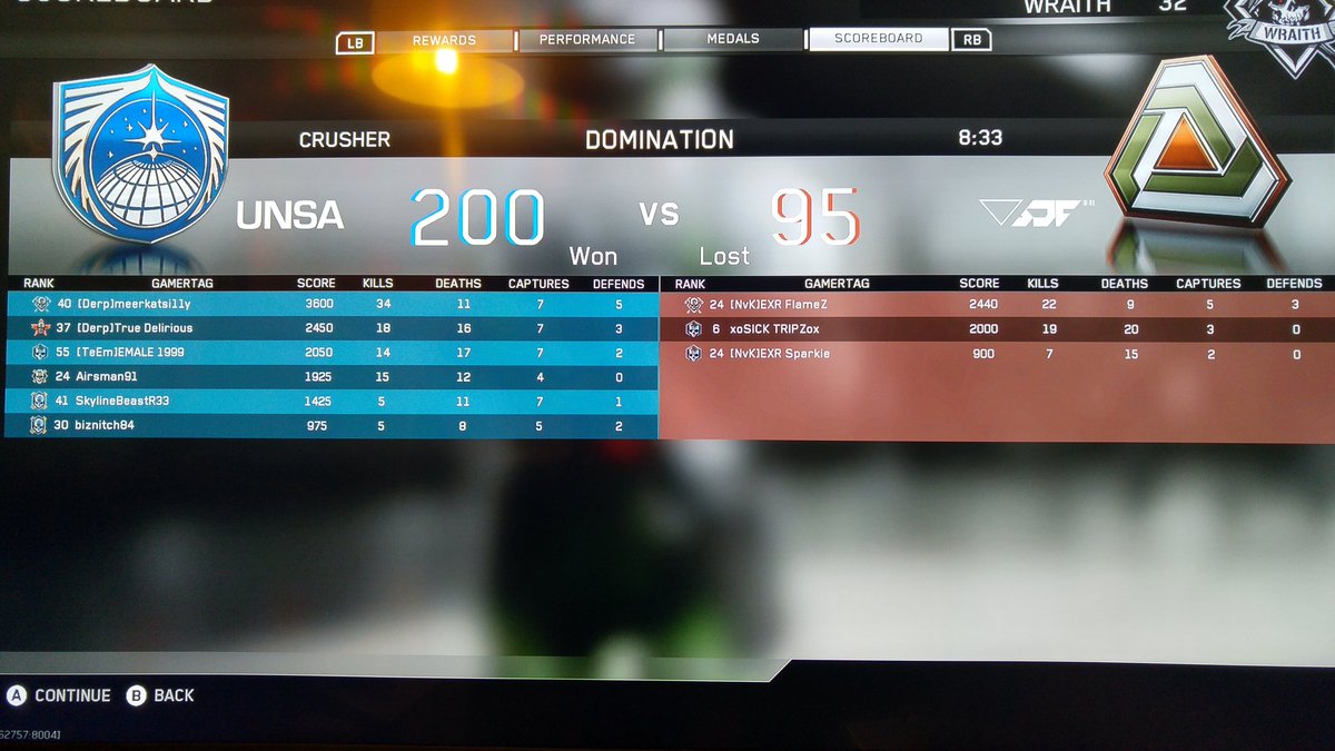Emale1999's tweet photo. I'm not saying I'm smashing it up on #XboxOne but.. #TeamEmmmmsie #SupportSmallStreamers #CallOfDuty #InfiniteWarfare #DeadNapped #RAGeQUIT https://t.co/kLjwUV8iNT