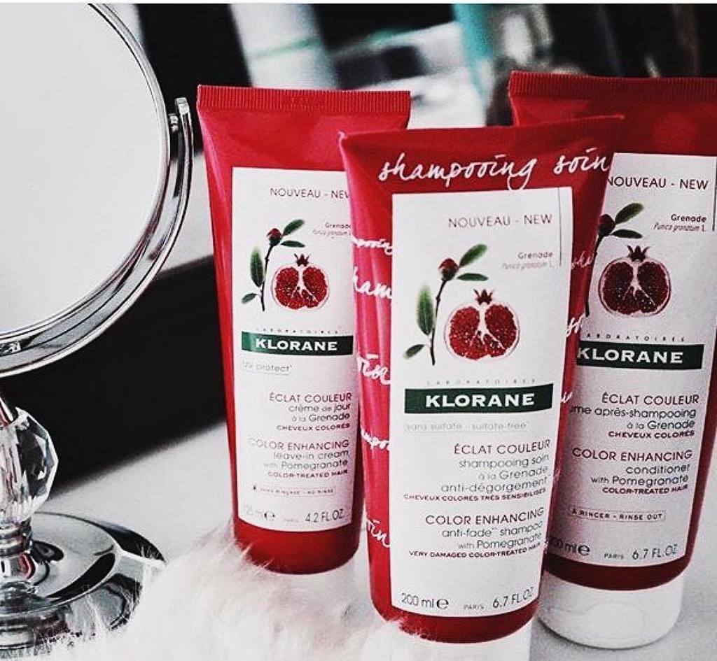 Need to lock in your new hair shade? The Moroccan-grown Pomegranate collection from KLORAN… ift.tt/2mdGRLa