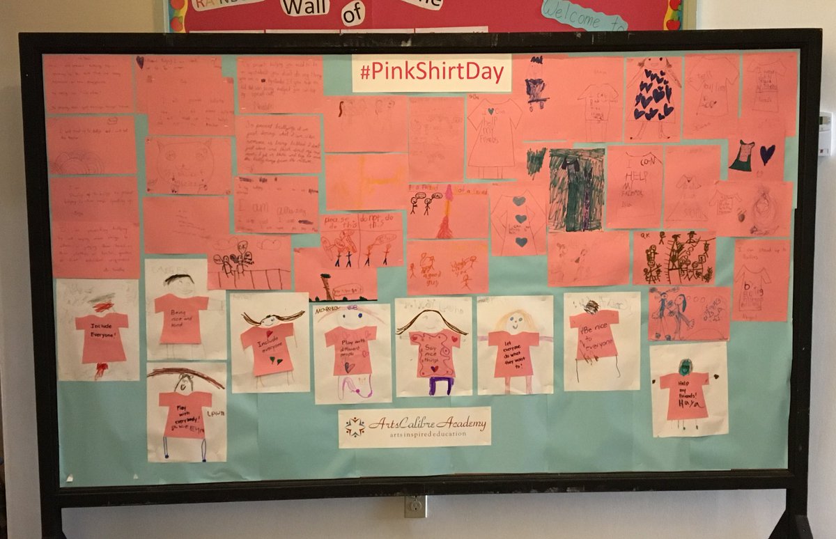 4artsCalibre's tweet photo. #PinkShirtDay #erasebullying #yyj #yyjarts https://t.co/r1hUfeyYLz