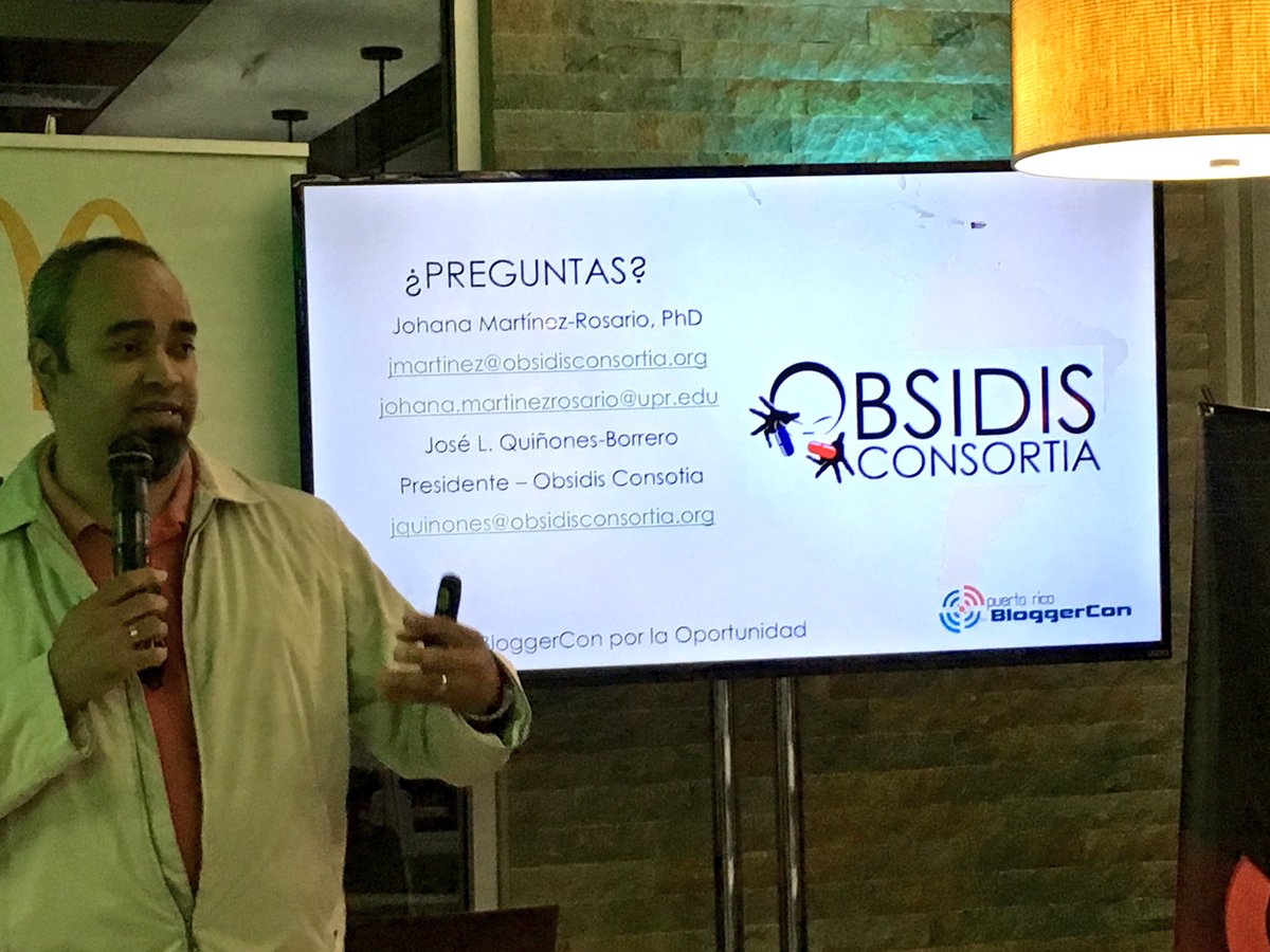 wimaya's tweet photo. José Quiñones @Obsidis_NGO @josequinones en #PRBCConnections #TrollLiveIsNotLove. 
Fue una buen BUENA charla! @prbloggercon https://t.co/b2MeIzq1iP