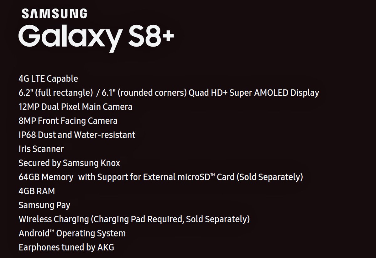 Samsung Galaxy S8+ Specs Leaked Ahead Of Official Release C5TrS5WVYAAZfoz