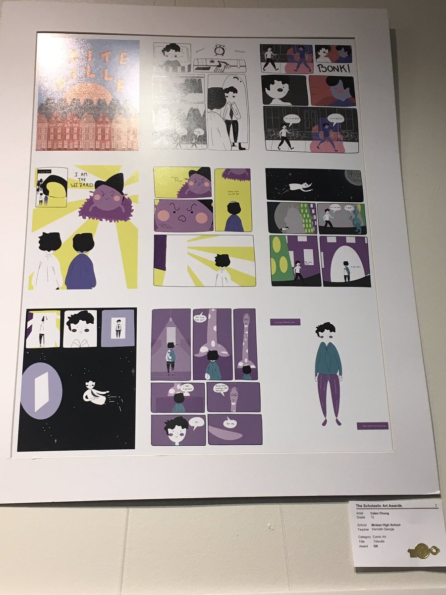 mcleanhigh's tweet photo. Amazed and proud of the talented McLean artist whose work is on display at NVCC for the Scholastics Regional Art Awards! https://t.co/xsY2q2031J