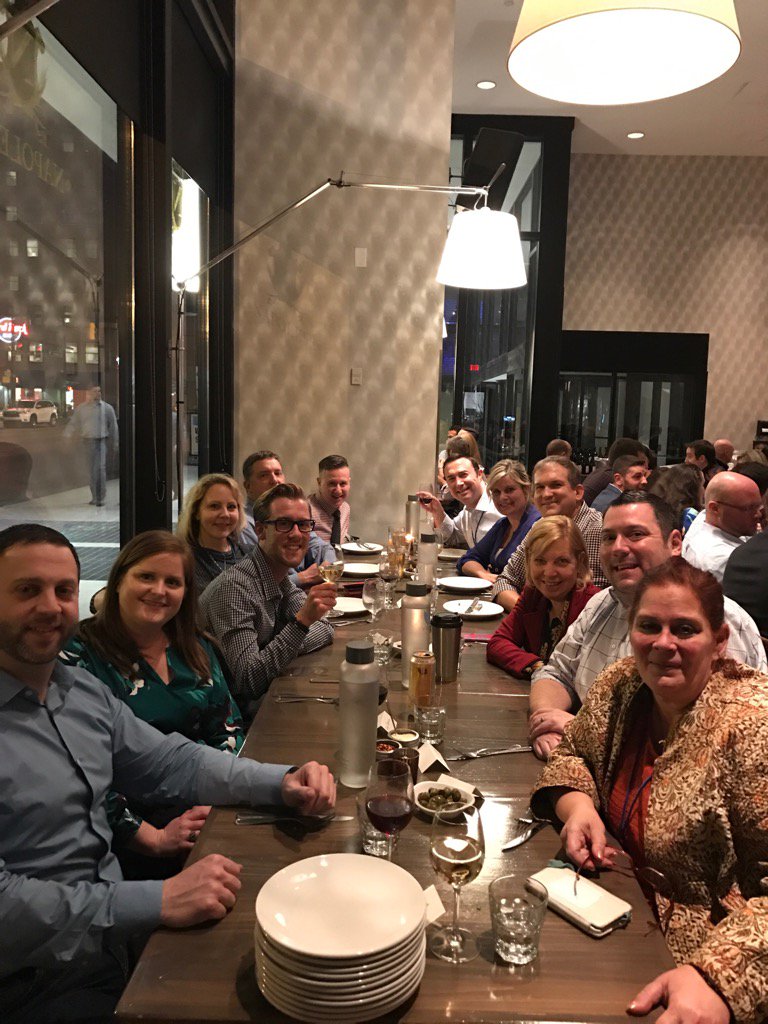cmbeard's tweet image. @USATWestSales the fun table after an inspiring day #clientstrategy #IfNotUsThenWho
