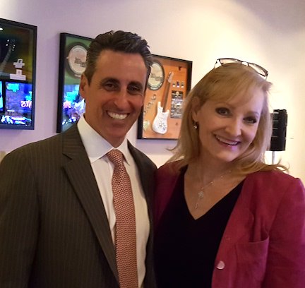 jbbernstein's tweet image. Me and #SuperAgent @Lunchwriter - thanks so much for your support and input - Great things are coming!