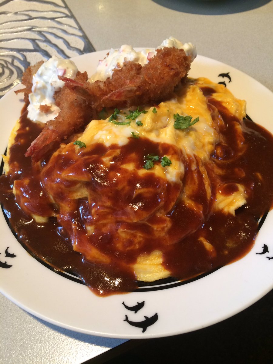 reo1839's tweet photo. オムライスは正義😋 https://t.co/500oHmXEmg